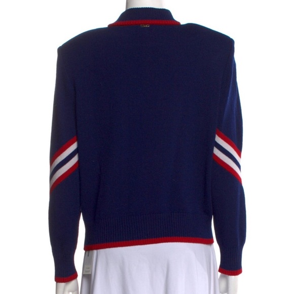 ST. JOHN Retro Wool Jacket Shoulder Pads - Picture 3 of 9